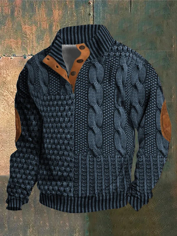 Nick | Elegant Patterned T-Shirt
