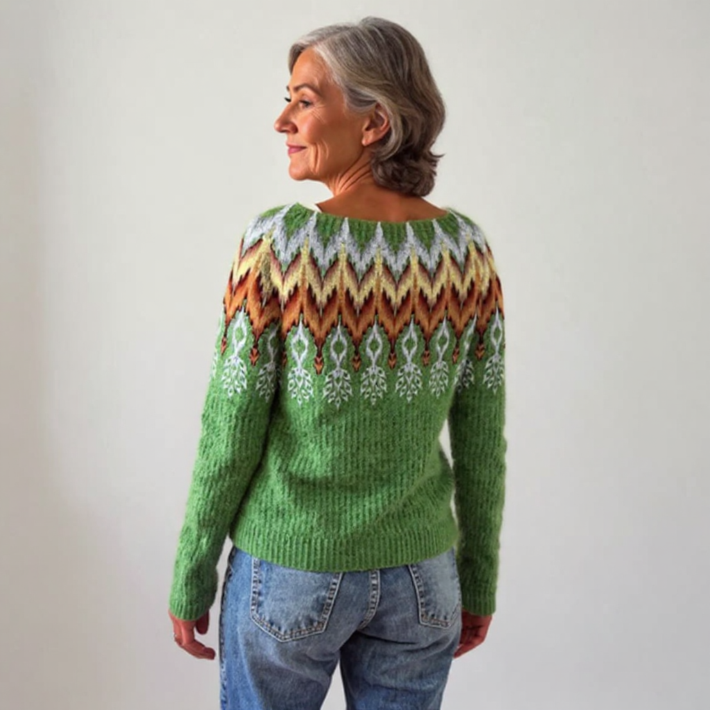 Classic Icelandic Wool Knit Sweater