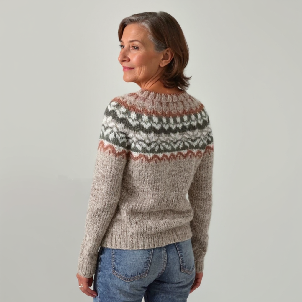 Classic Icelandic Wool Knit Sweater